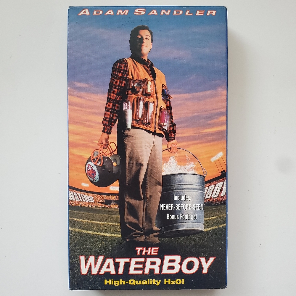 Adam Sandler's The Waterboy💧VHS 📼 Tape Nostalgic Movie